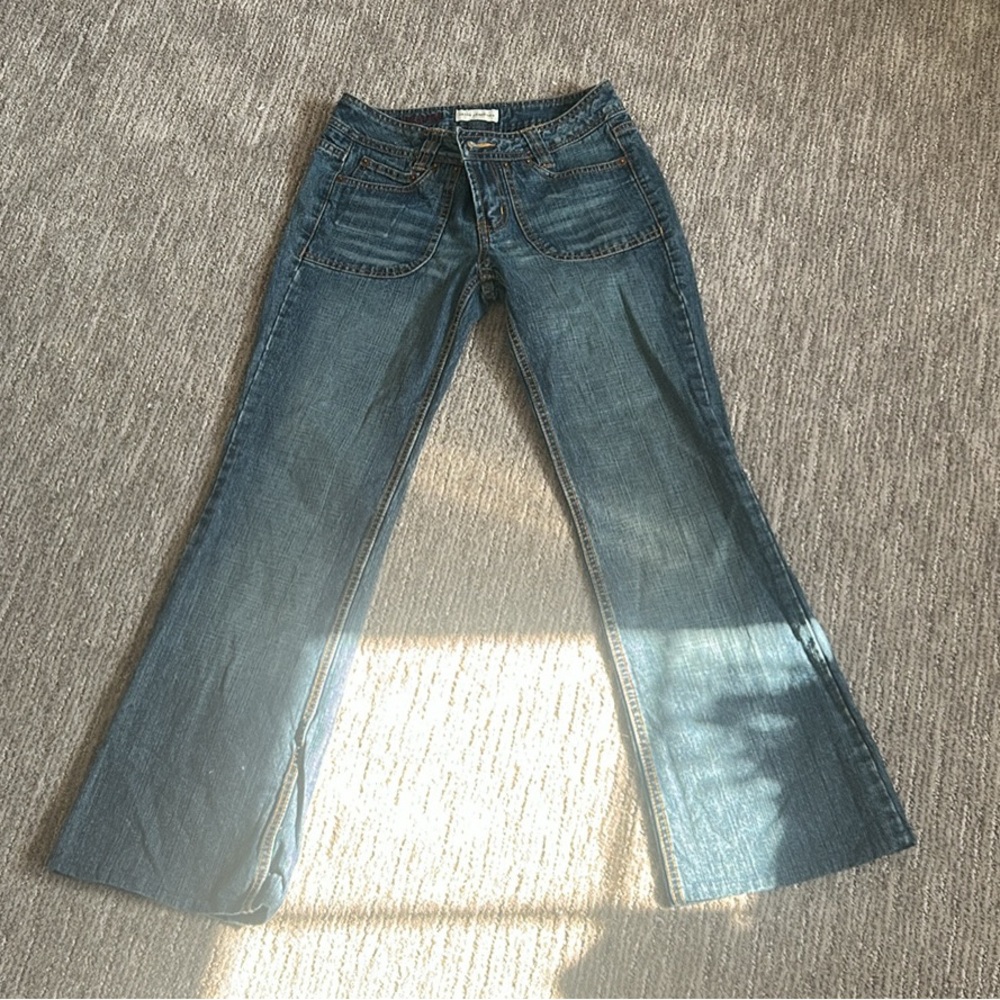 Stylish Flare Blue Jeans for Women